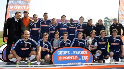 GEM vainqueur de la Coupe de France de football Point P des ESC